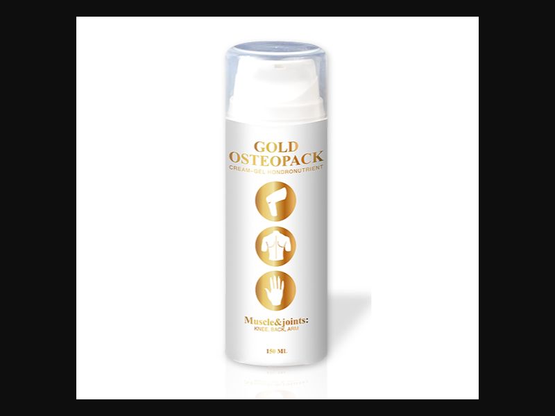 Gold Osteopak - cream-gel for joints | consultation