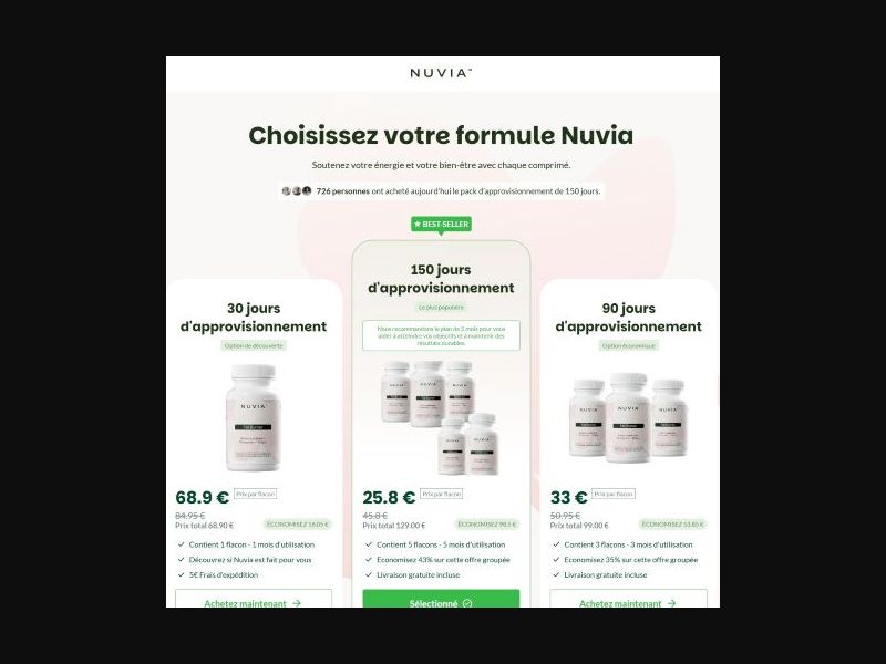 ! NEW OFFER - Nuvia - High CTC [FR] (Banner,Native,Social,Search,SEO,Brand Bidding) - CPA 
