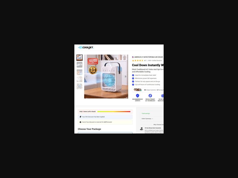 CoolJet AC [US] (Social,Banner,Native,Push,SEO,Search,Brand Bidding) - CPA 