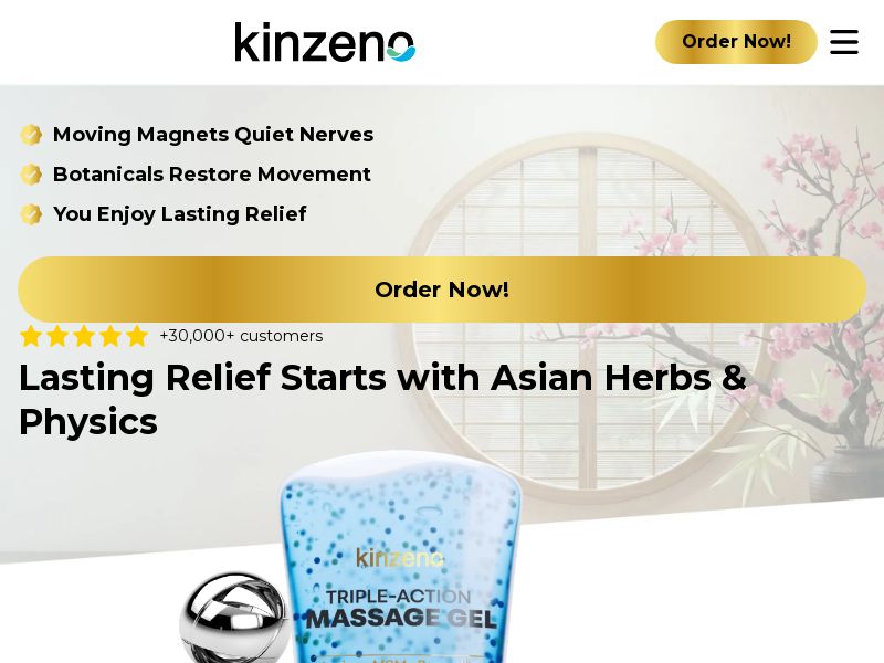 ! NEW OFFER - Kinzeno V2 Magnetic Gel Roller [INTL] (Banner,Native,Social,Search,SEO) - CPA {No BrandBidding} 