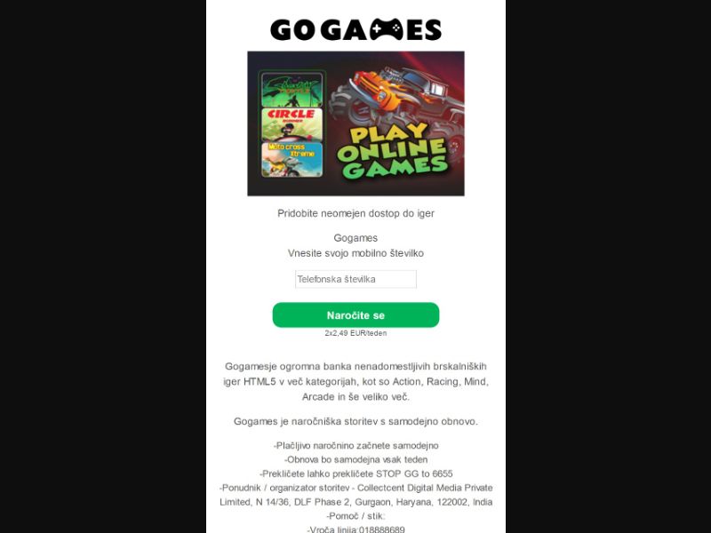 [MOB] OW - Go Games /SI [A1] - MO