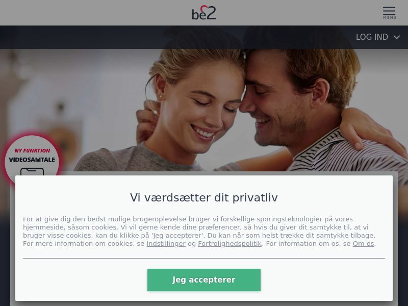 Dating - Be2 (DK) - DESKTOP