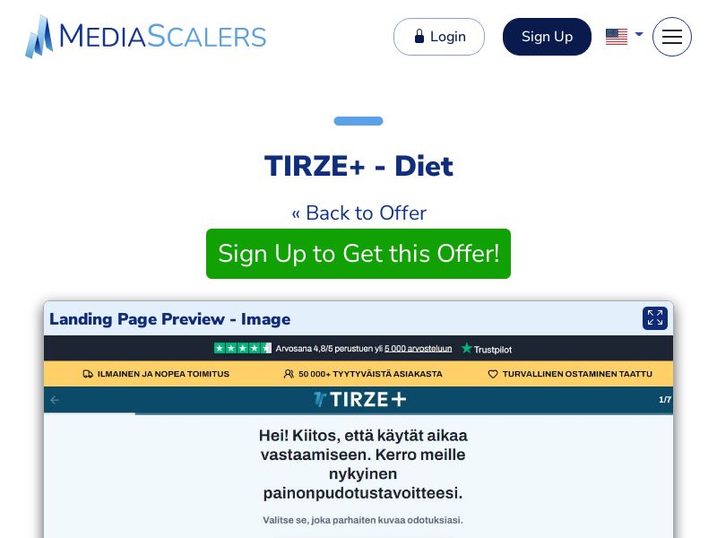 TIRZE+ - Diet {+DTC} [FI]
