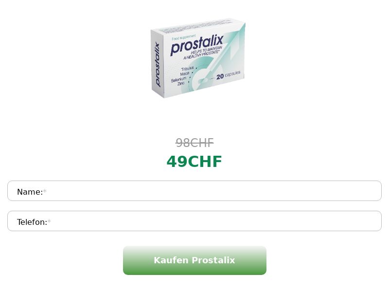 Prostalix CH (prostatitis) - LOW PRICE