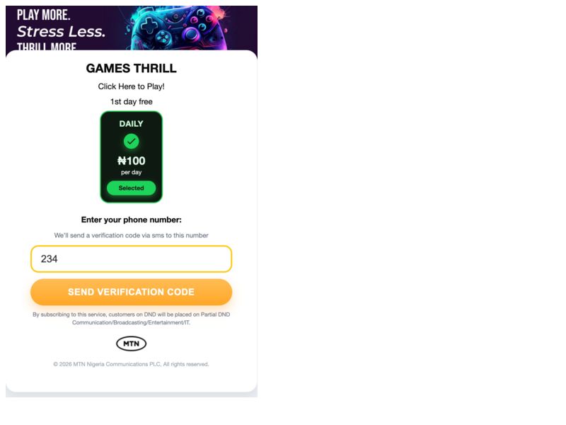Gamethrills MTN