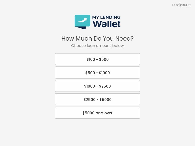 Mylendingwallet.com CPL - (Lead Gen) - USA