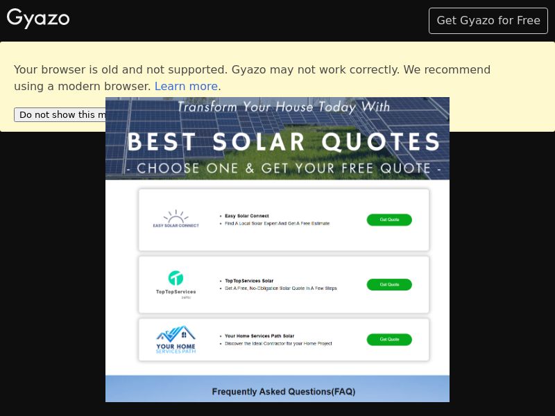 Best Solar Quotes - US