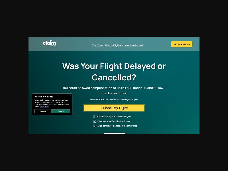 Flight Cancellation - Mass Tort - CPL (UK)