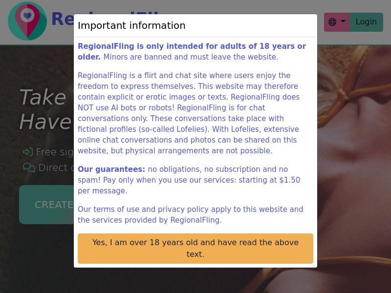 RegionalFling - BE - DOI - Mailing