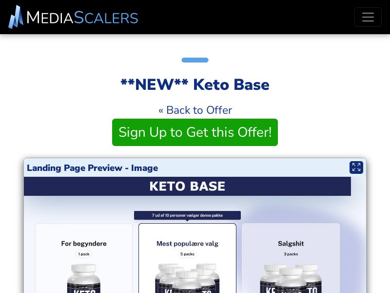 Keto Base {+DTC} (Event Tracking) [DK]