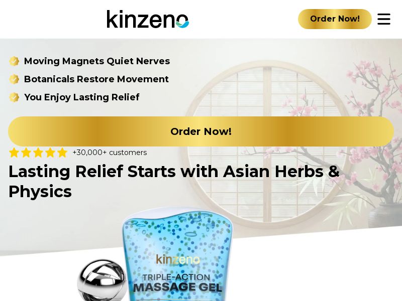 ! HOT OFFER - Kinzeno V2 Magnetic Gel Roller [INTL] (Banner,Native,Social,Search,SEO) - CPA {No BrandBidding} 