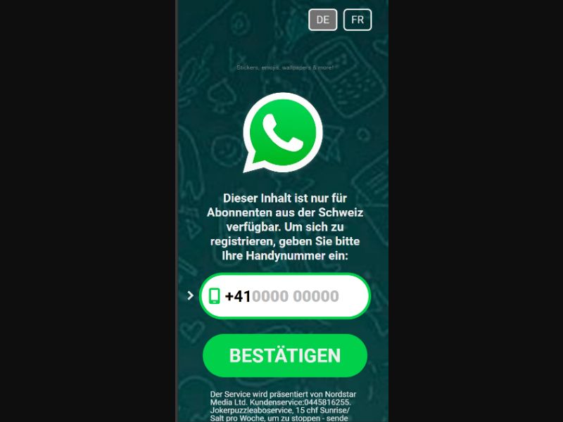 [CH] Nordstar Media (Whatsapp)