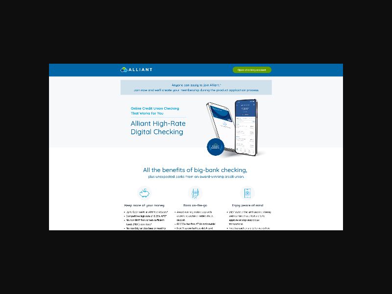 Alliant - Digital Banking & Credit Union - CPA (US)
