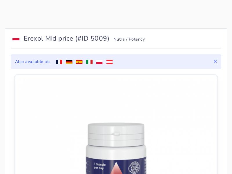 Erexol Mid price