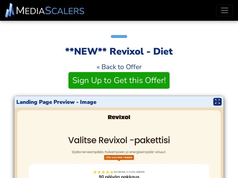 Revixol - Diet {+Quiz, DTC} [FI]