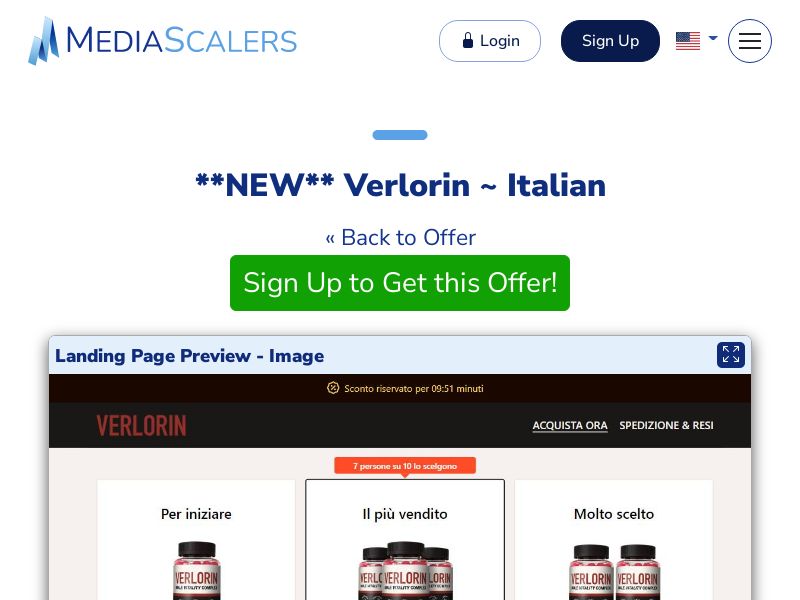 Verlorin ~ Italian {+DTC} (Event Tracking) [CH]