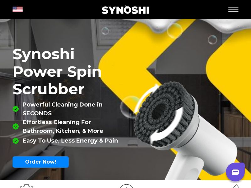 Synoshi - Power Spin Scrubber [INTL] (Banner,Native,Social,Search,SEO) - CPA {No BrandBidding}