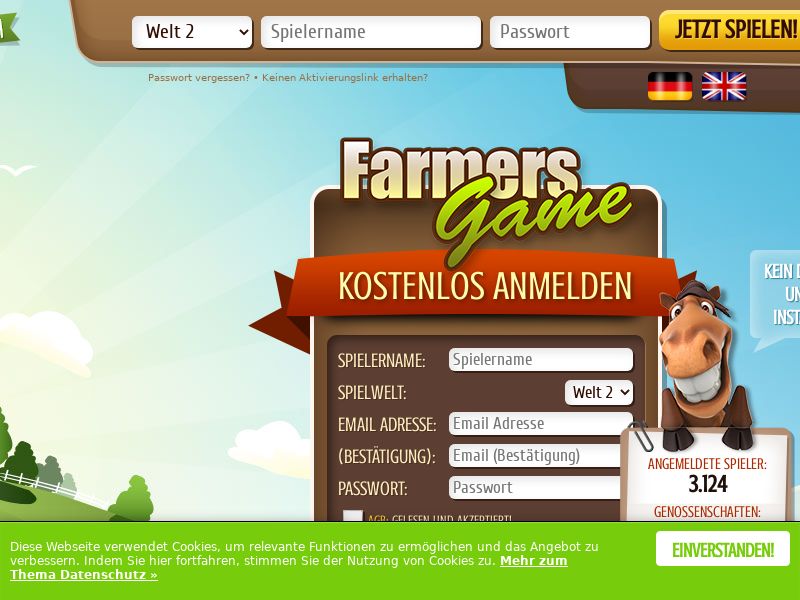 Farmers Game - DE, AT (AT,DE), [CPL]