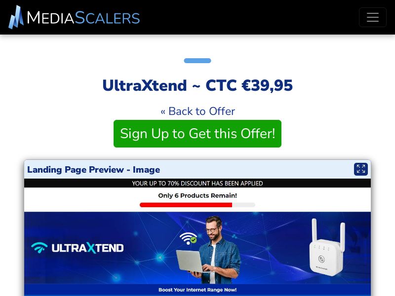 UltraXtend ~ CTC €39,95 {+Alt-Landers} (Event Tracking) [IE]