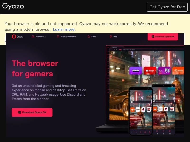 Opera Windows - CPI | Int'l