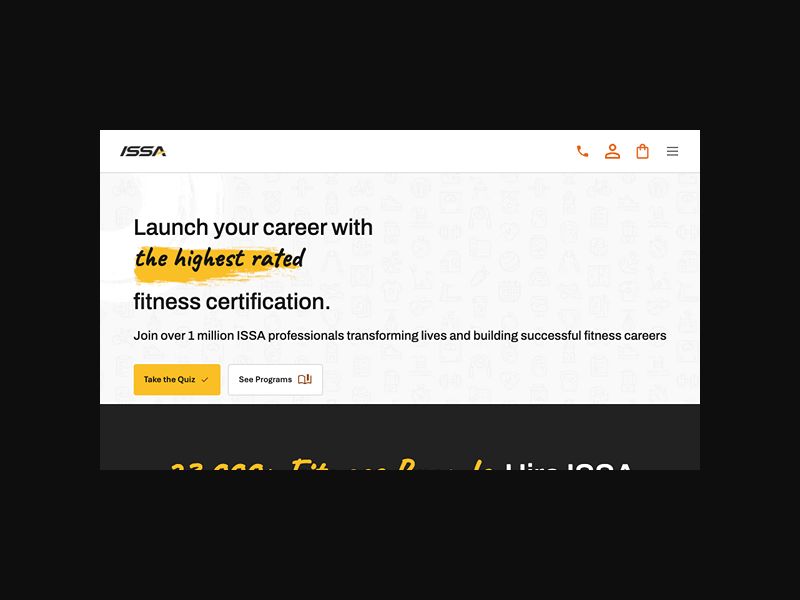 ISSA - Personal Trainer Certifications - CPL + RevShare (US,CA,UK +more)
