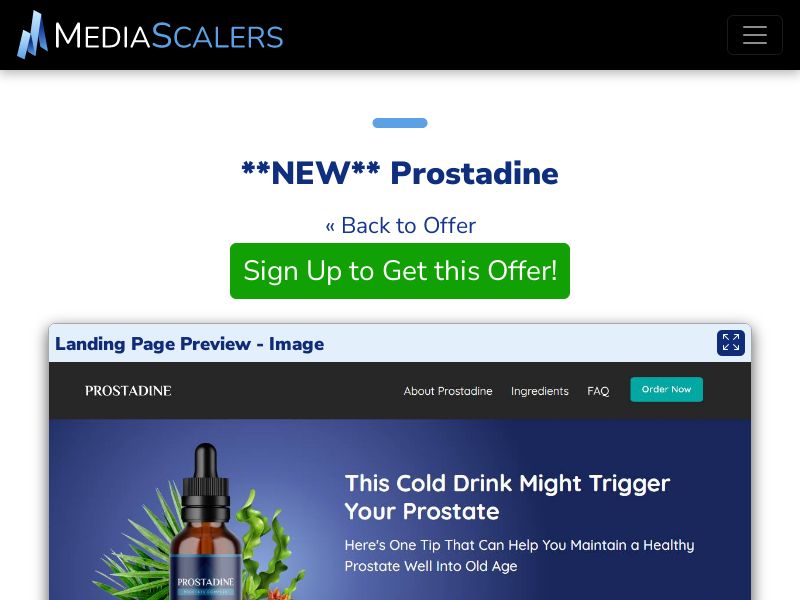 Prostadine {+VSL, TSL, DTC} [US, CA, AU, UK, NZ, IE]
