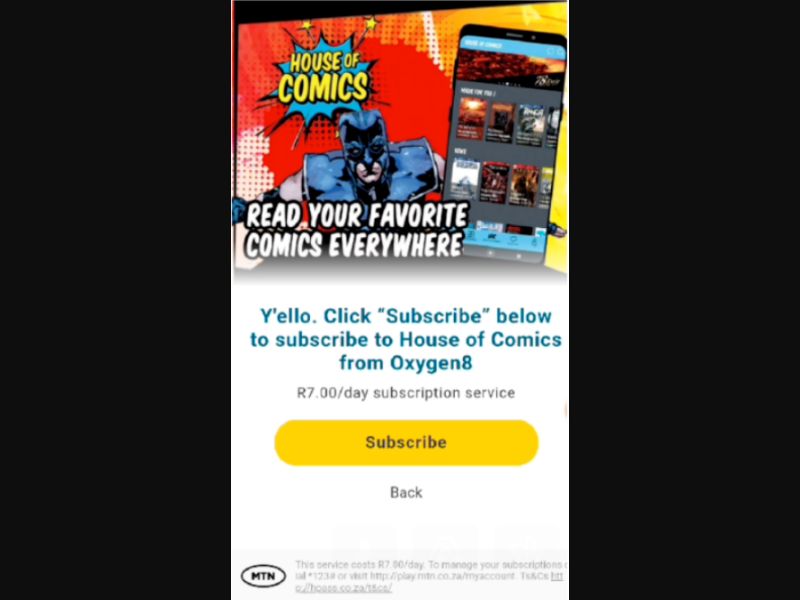 [MOB] House of Comics /ZA [MTN] 2 Click