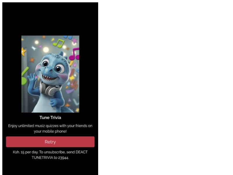Tune Trivia Safaricom