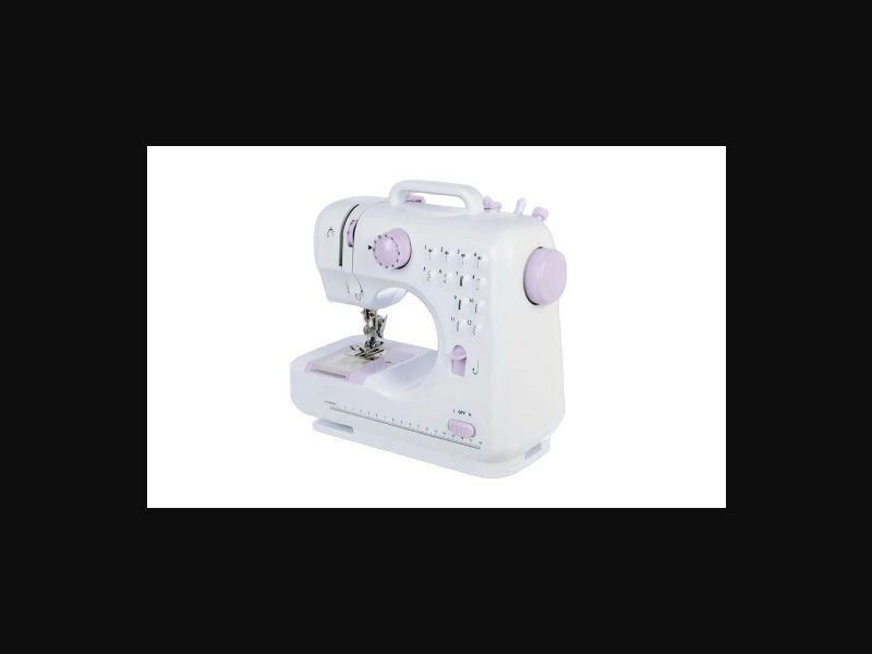 Electric sewing machine with pedal