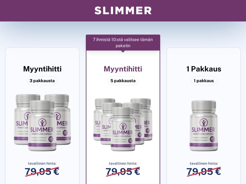 Slimmer | D2C | FI | High Pricing