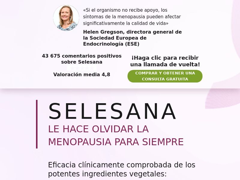 Selesana PE - MENOPAUSE RELIEF CAPS