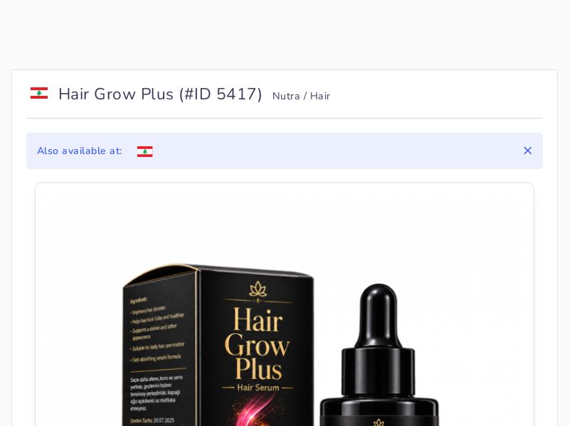 Hair Grow Plus