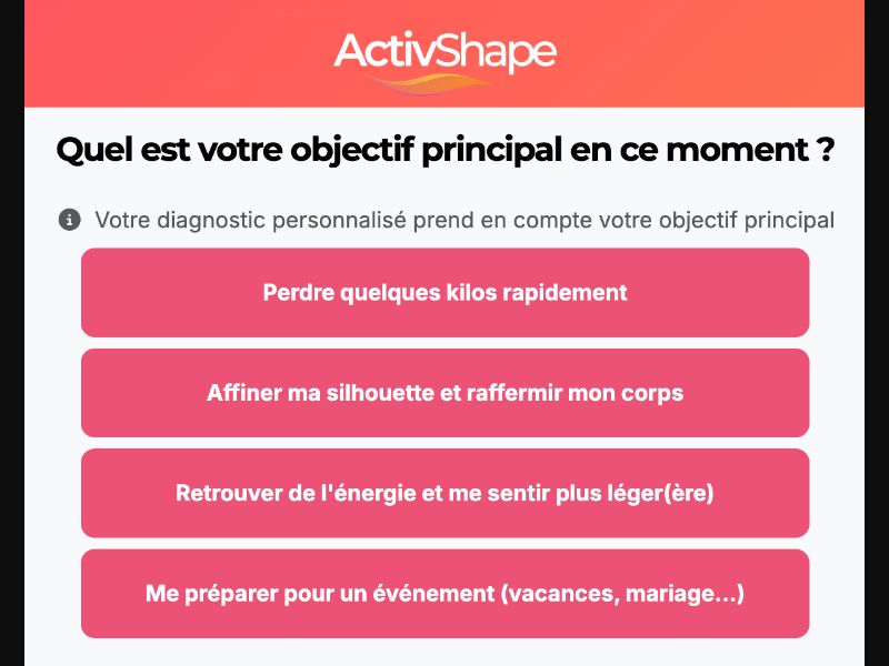 [WEB+MOB] ACTIVSHAPE - FAT BURNER /FR/BE CPS (Quizz (short version - movie))