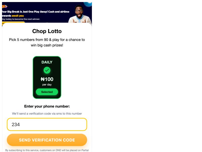 ChopLotto Evina MTN