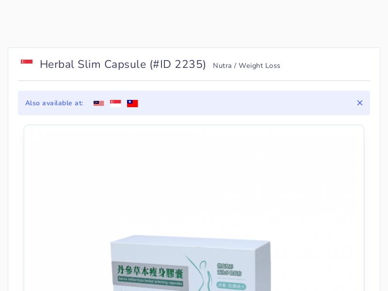Herbal Slim Capsule