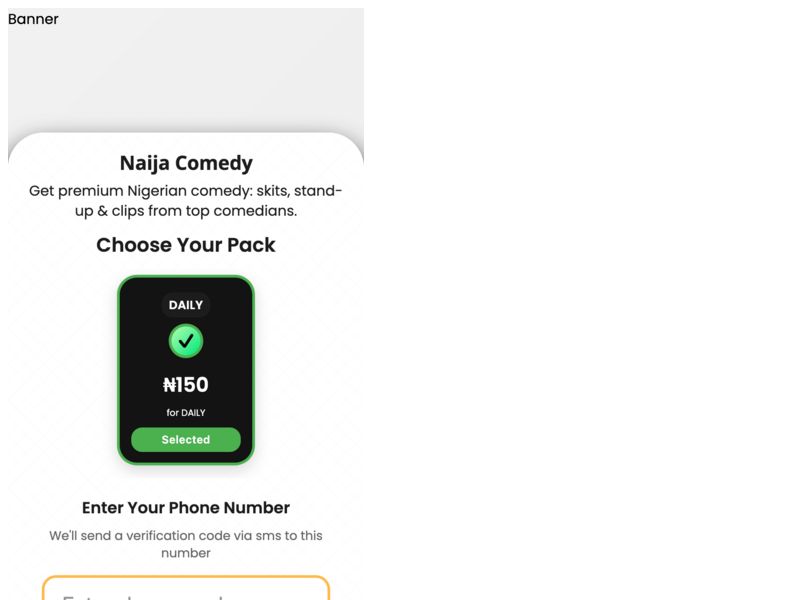 Naija Comedy - mFilter MTN