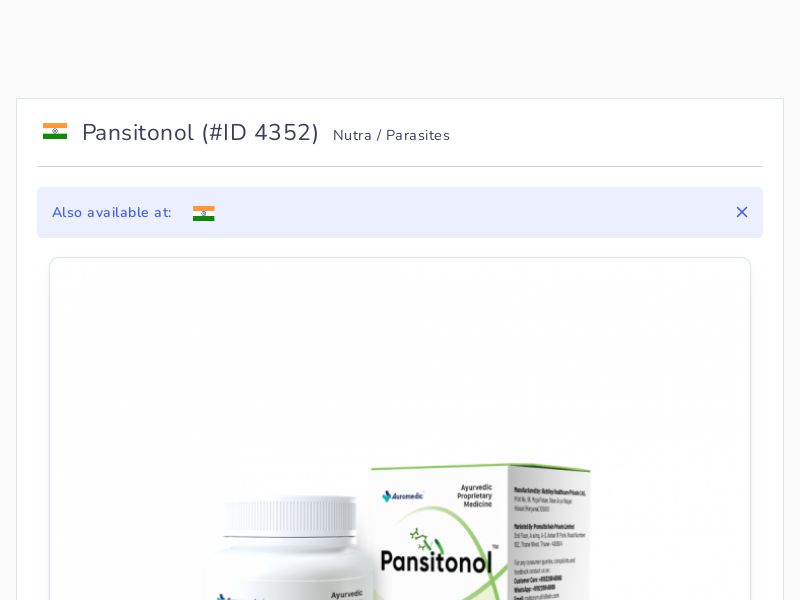 Pansitonol