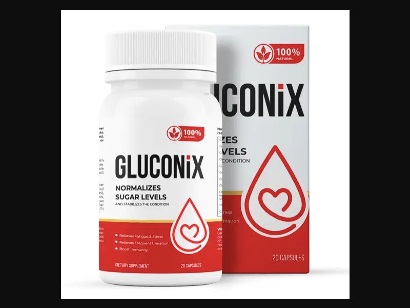 Gluconix - capsules for diabetes