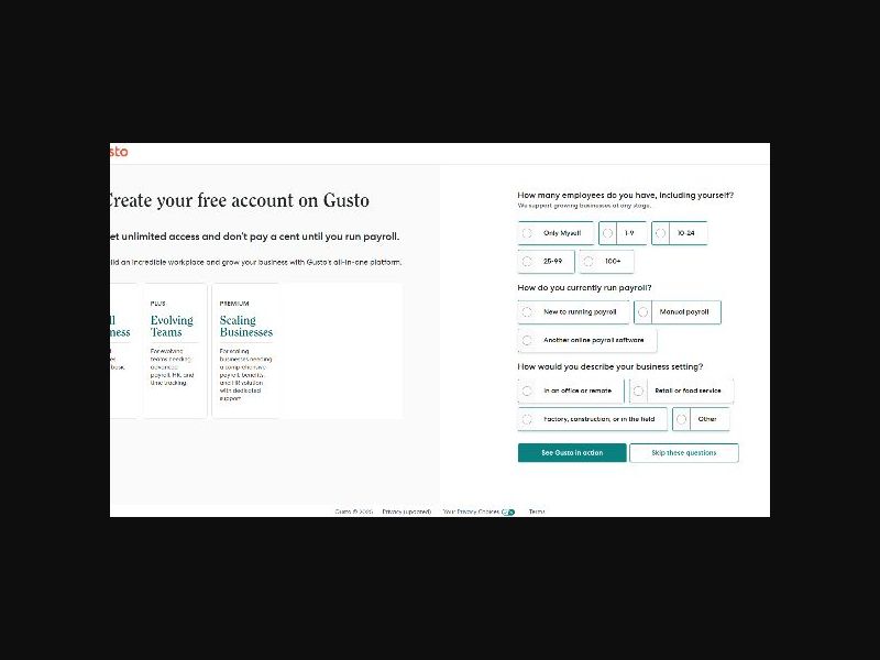 Gusto - Payroll and Benefits Software - CPS (US)