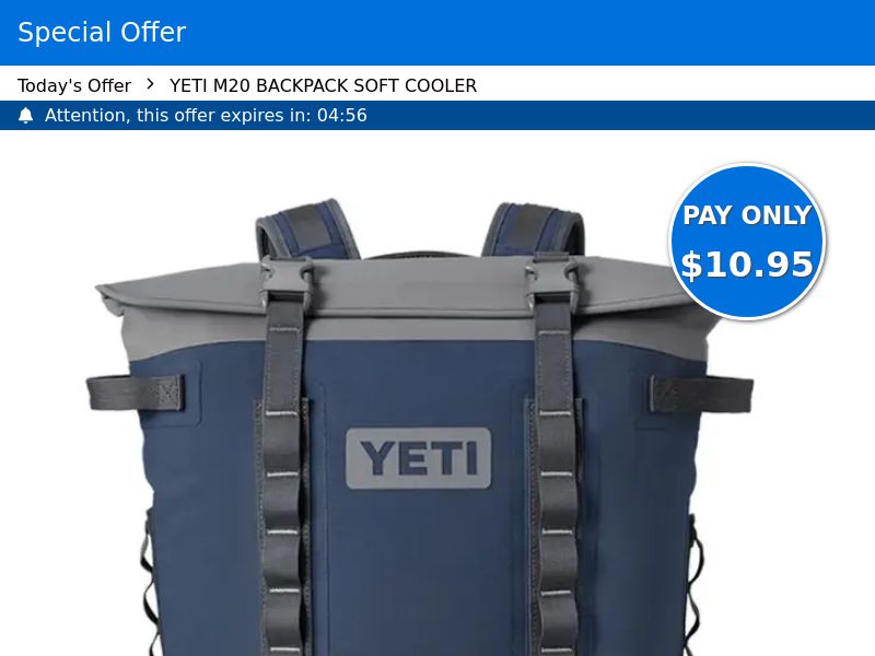 Yeti M20 BackPack Soft Cooler