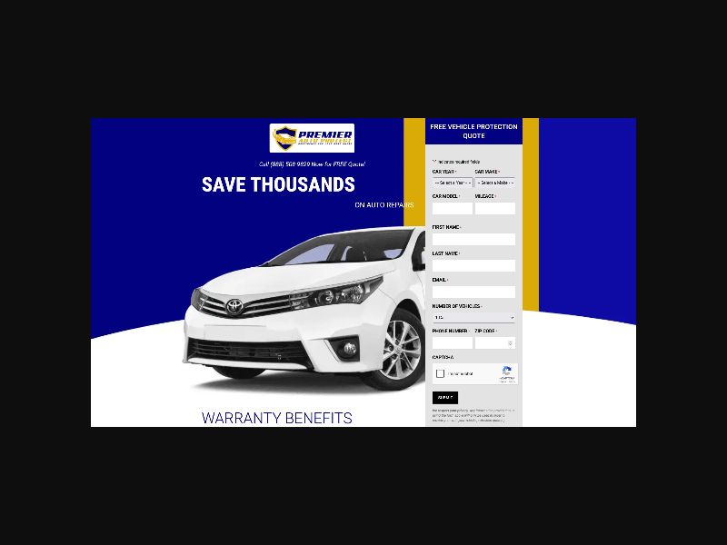 Premier Auto Protect - Warranty Plans - CPS (US)