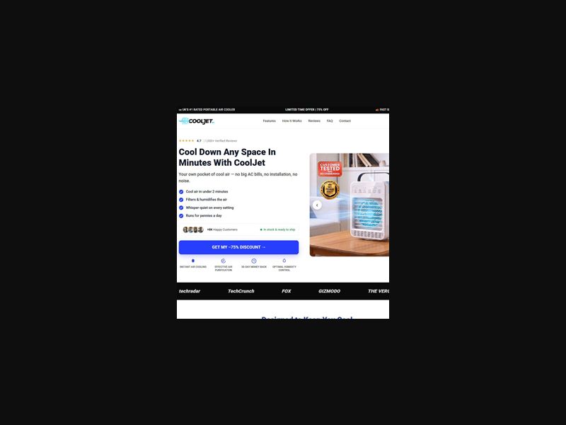 CoolJet AC [UK] (Social,Banner,Native,Push,SEO,Search,Brand Bidding) - CPA