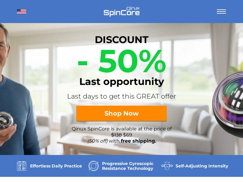 Qinux SpinCore SS - US/INTL