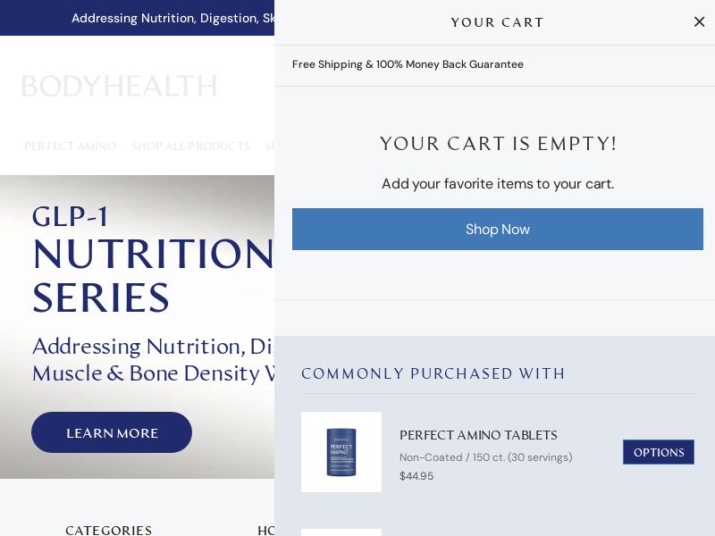 BodyHealth - PerfectAnimo Tablets And Powders Collection - CPS | Int'l