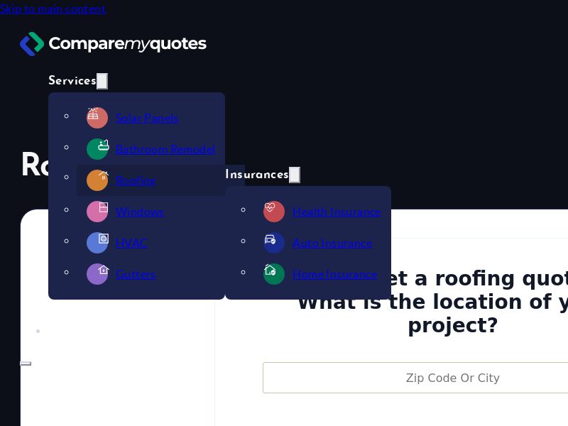 CompareMyQuotes - Roofing - Revshare - [US]