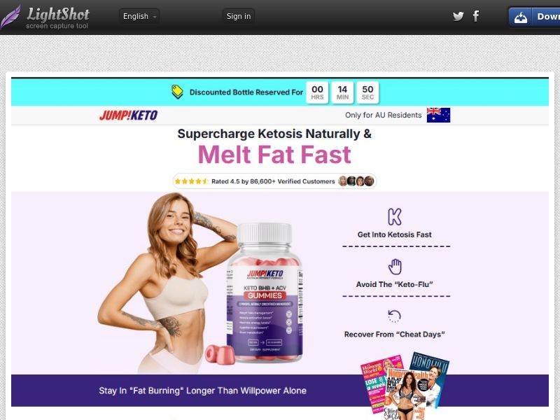 JumpKETO Gummies H - FR Page | CH