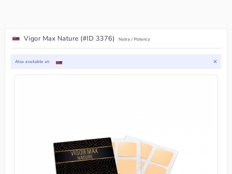 Vigor Max Nature