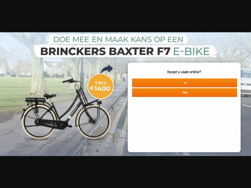 NL - Quiztionnaire - E-bike - (CPL)