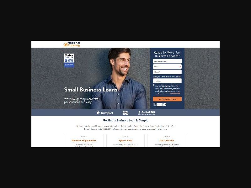 NationalFunding.com - SMB Loans Up to $500k - CPA (US)