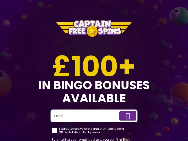 Captain Free Spins - Bingo CPL [UK]